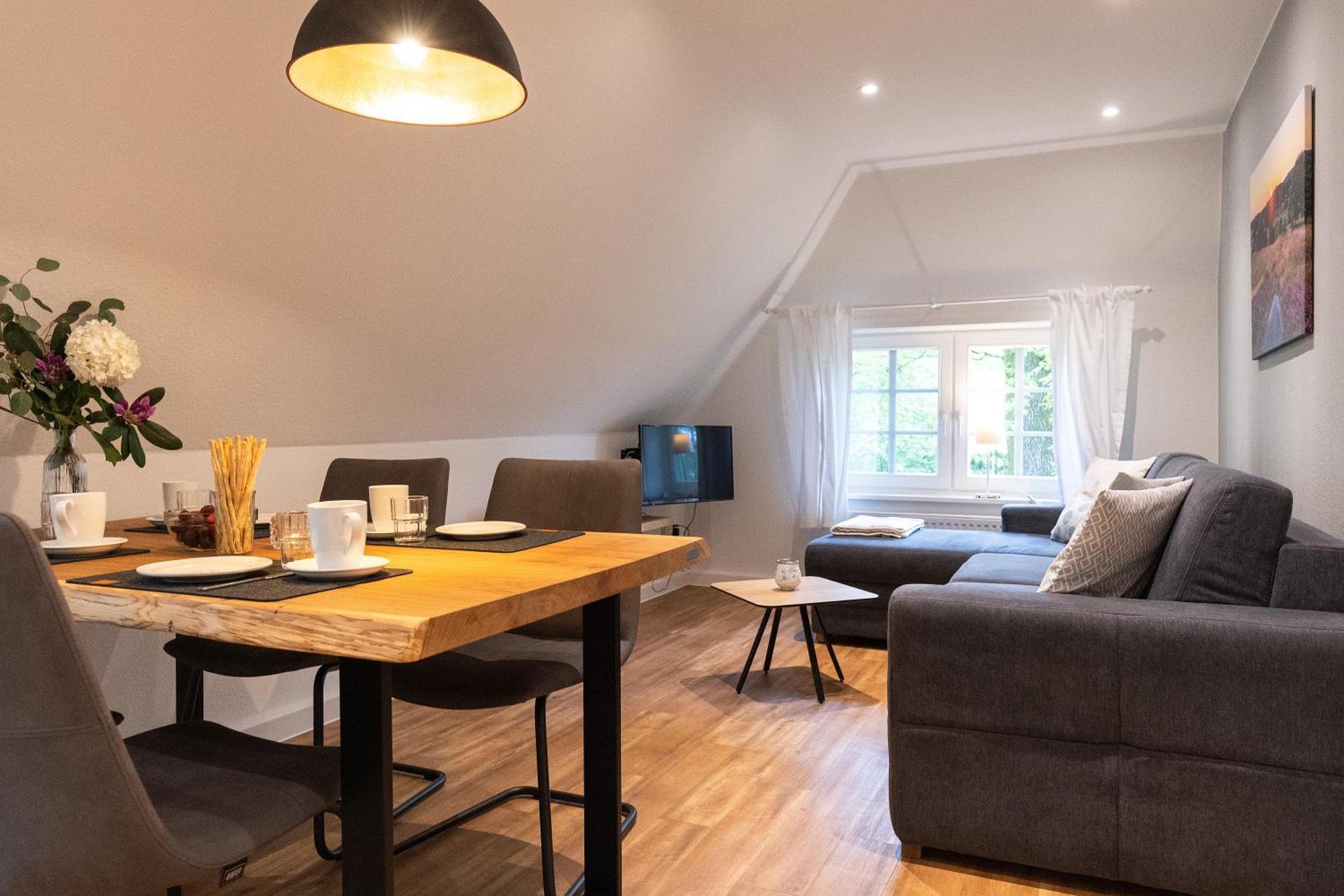 Heide Ferien - Hof Bockelmann Apartman Bispingen Szoba fotó