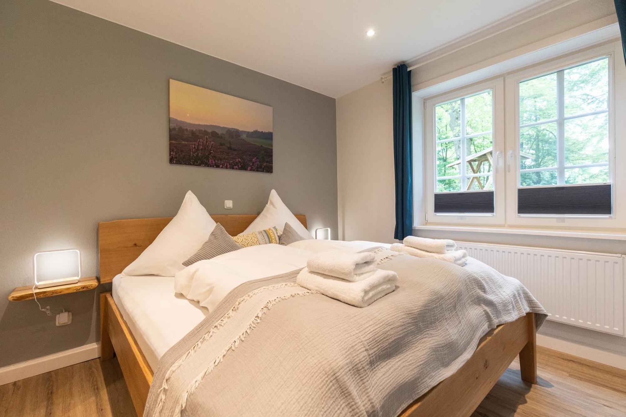Heide Ferien - Hof Bockelmann Apartman Bispingen Szoba fotó