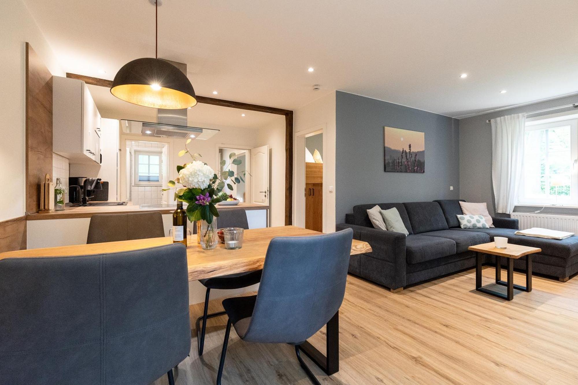 Heide Ferien - Hof Bockelmann Apartman Bispingen Szoba fotó